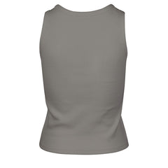 Milwaukee Bucks '47 Women's Cropped Skyhook Baby Rib Tank Gray | 47 brand