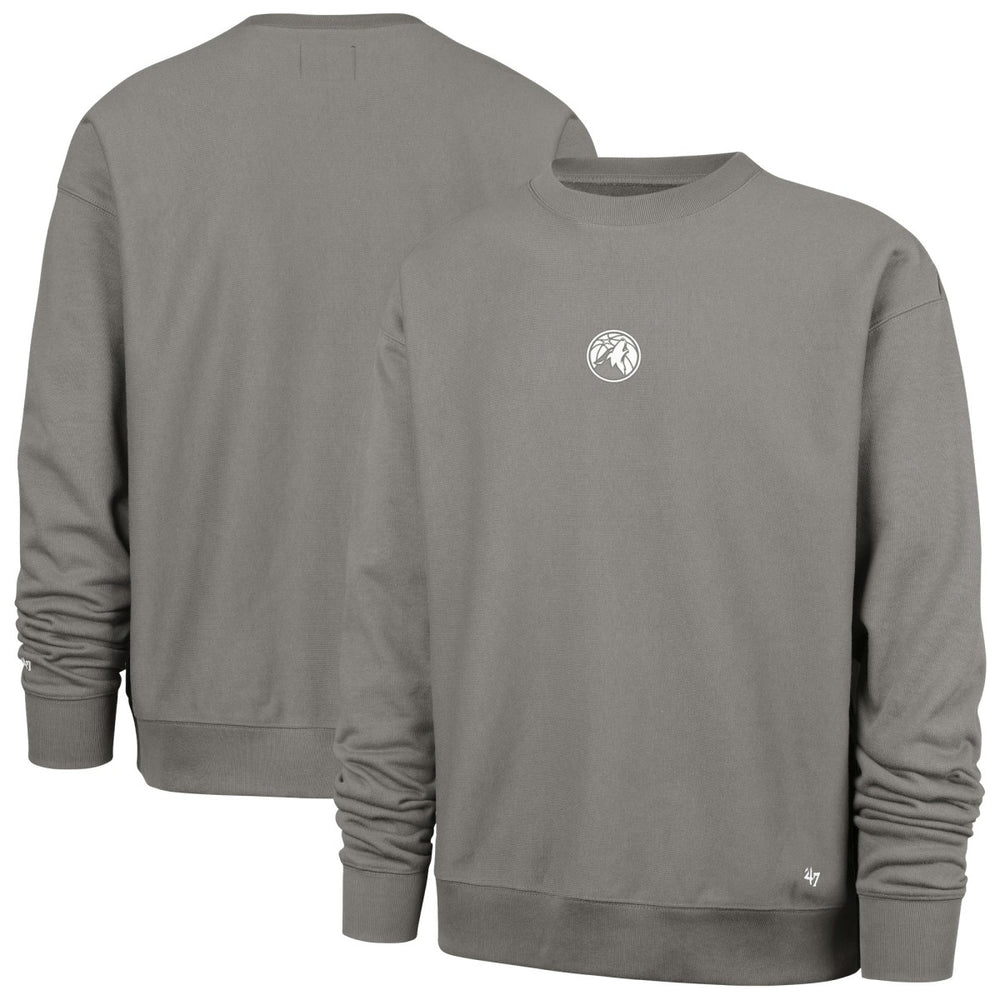 Minnesota Timberwolves '47 Offside Foundation Crew Neck Sweatshirt Gray | 47 brand for sale