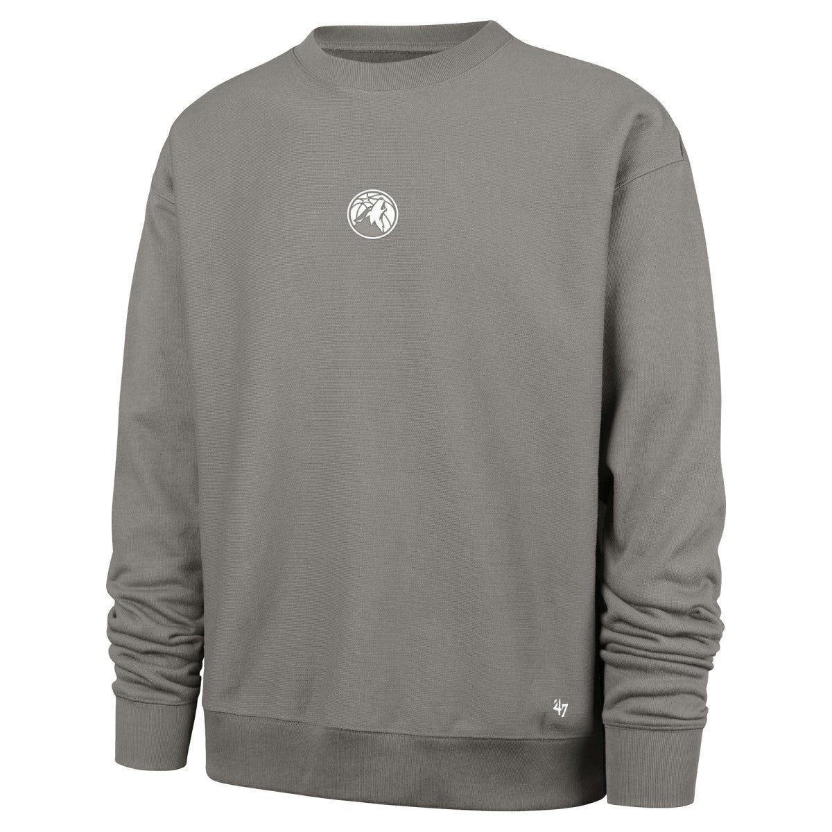 Minnesota Timberwolves '47 Offside Foundation Crew Neck Sweatshirt Gray | 47 brand for sale