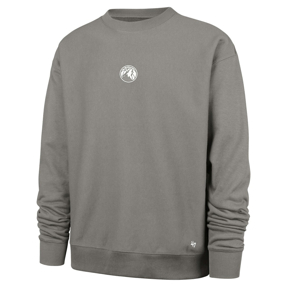 Minnesota Timberwolves '47 Offside Foundation Crew Neck Sweatshirt Gray | 47 brand for sale