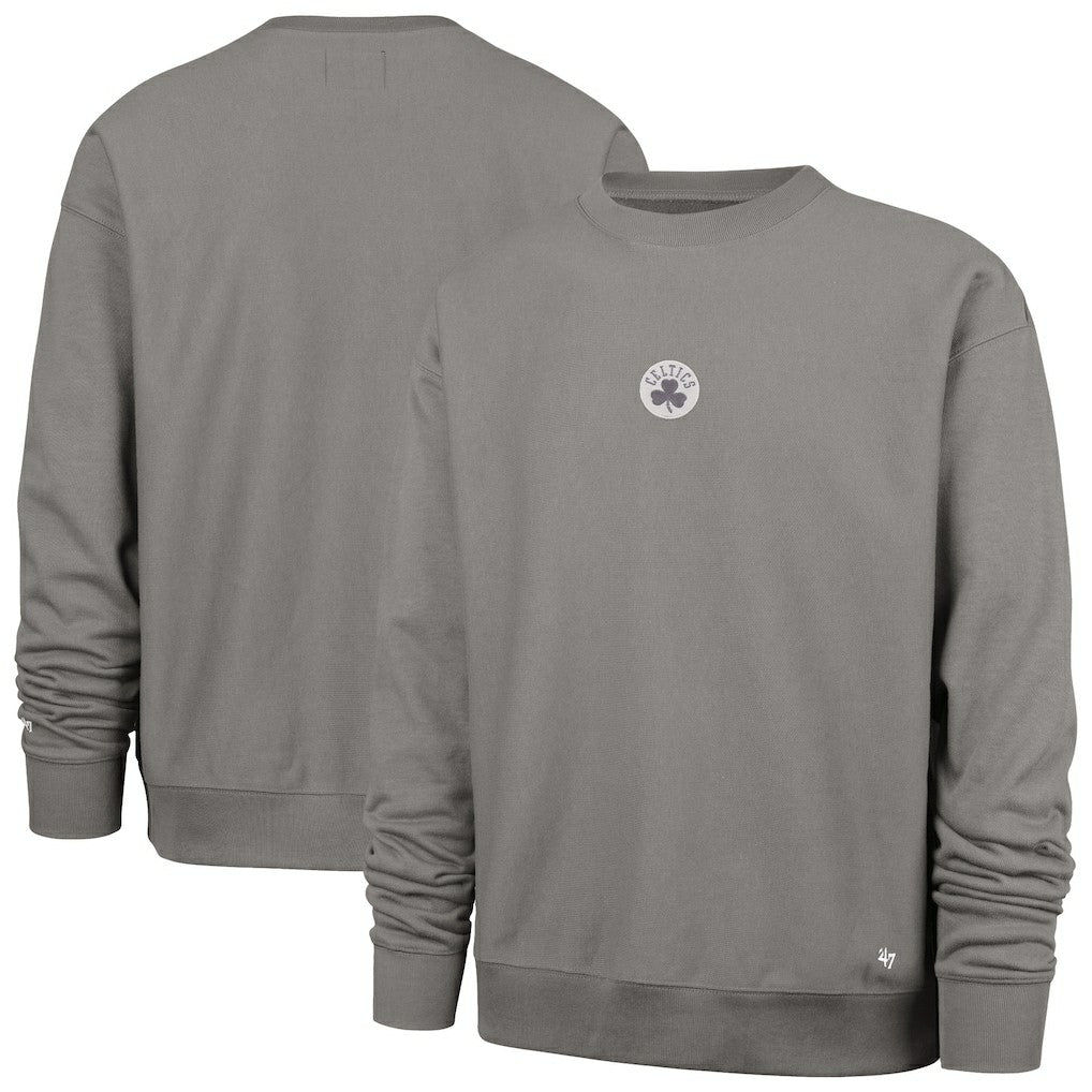 Boston Celtics '47 Offside Foundation Crew Neck Sweatshirt Gray | 47 brand for sale