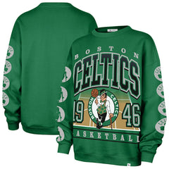 Boston Celtics '47 Women's Go Big Oversized Sweatshirt Kelly Green | 47 brand discount