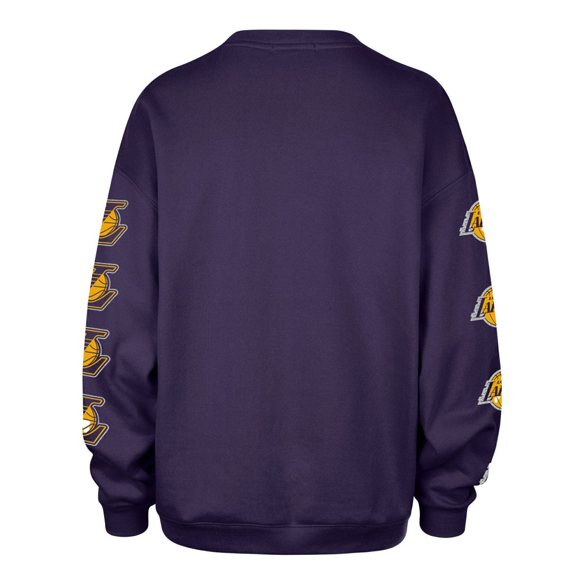Los Angeles Lakers '47 Women's Go Big Oversized Sweatshirt Purple | 47 brand discount