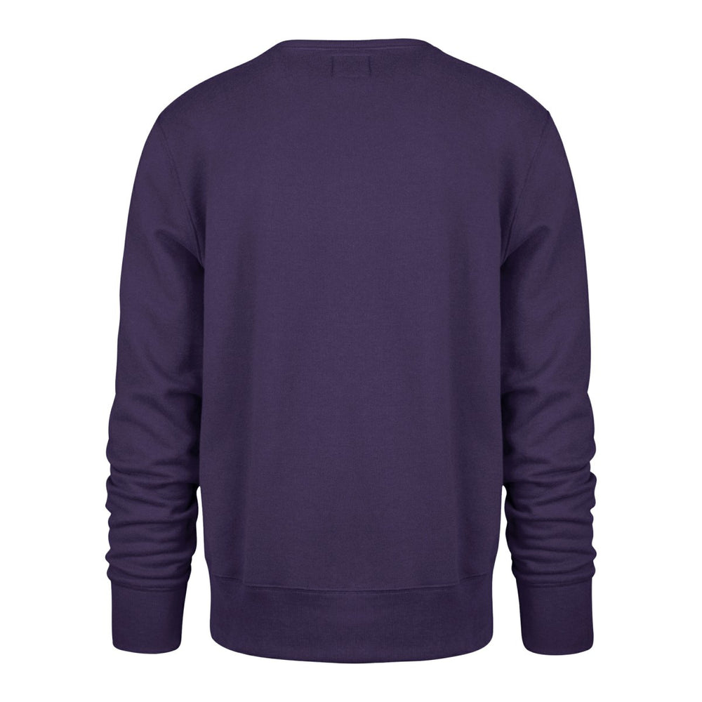 Los Angeles Lakers '47 Unisex Brush By Headline Crewneck Sweatshirt Purple | 47 brand Lifestyle
