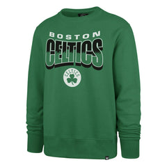 Boston Celtics '47 Unisex Brush By Headline Crewneck Sweatshirt Kelly Green | 47 brand US