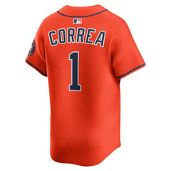 Carlos Correa Houston Astros Nike Alternate Limited Player Jersey - Orange - Nike Lifestyle
