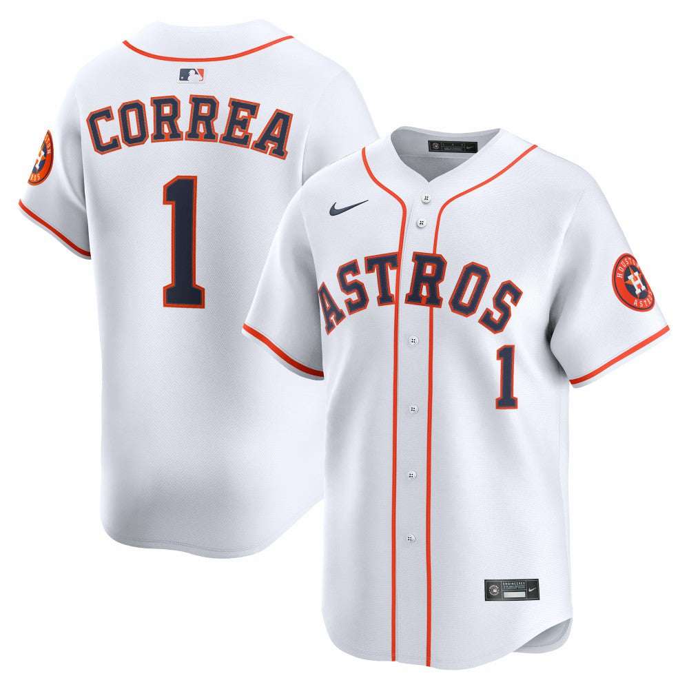 Carlos Correa Houston Astros Nike Home Limited Player Jersey - White - Nike on Sale
