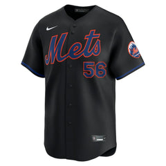 Ryan Helsley New York Mets Nike Alternate Limited Player Jersey - Black - Nike Discount
