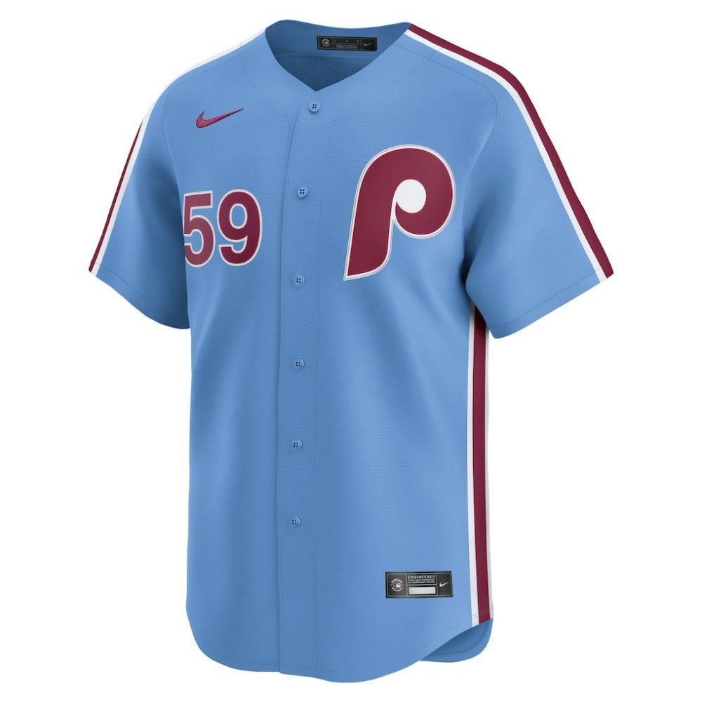 Jhoan Duran Philadelphia Phillies Nike Alternate Limited Player Jersey - Light Blue - Nike Lifestyle
