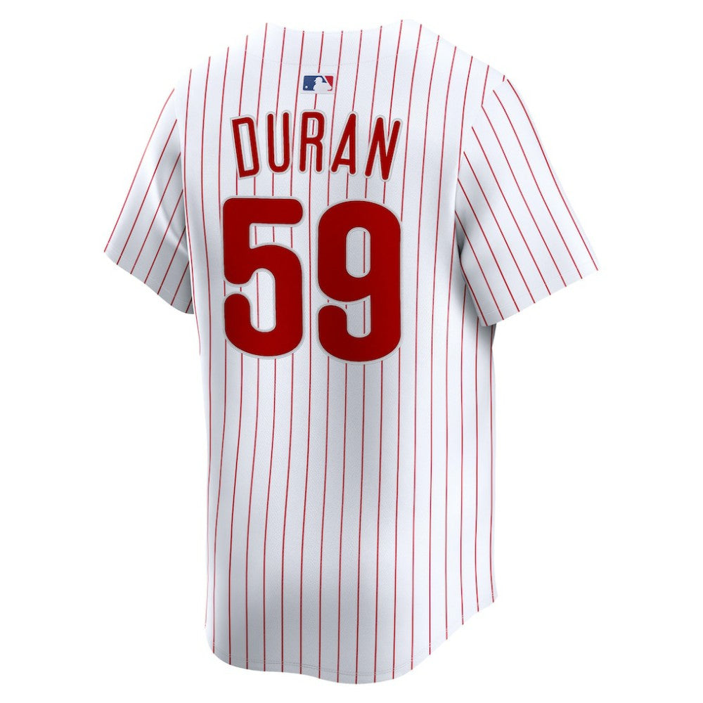 Jhoan Duran Philadelphia Phillies Nike Home Limited Player Jersey - White - Nike Lifestyle