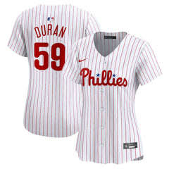 Jhoan Duran Philadelphia Phillies Nike Women's Home Limited Player Jersey - White - Nike Lifestyle