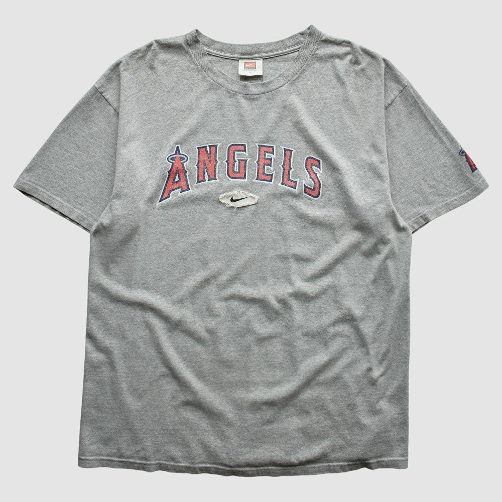 Los Angeles Angels Nike 2000s T-Shirt - Gray - Vintage - Nike on Sale
