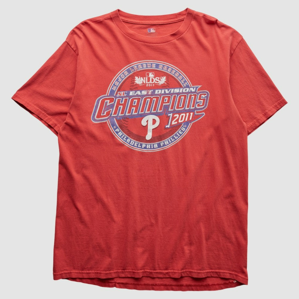 Philadelphia Phillies 2011 T-Shirt - Red - Vintage - Fanatics on Sale