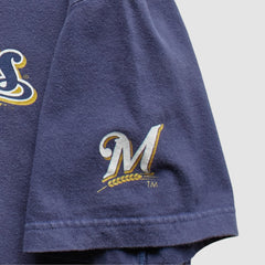 Milwaukee Brewers Nike 2004 T-Shirt - Navy - Vintage - Nike Online