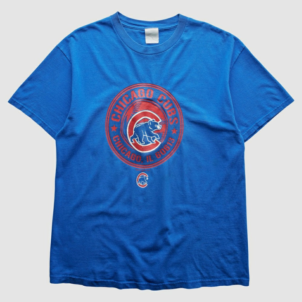 Chicago Cubs 2003 T-Shirt - Blue - Vintage - Fanatics Discount