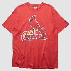 St. Louis Cardinals Starter 1997 T-Shirt - Red - Vintage - Fanatics Discount