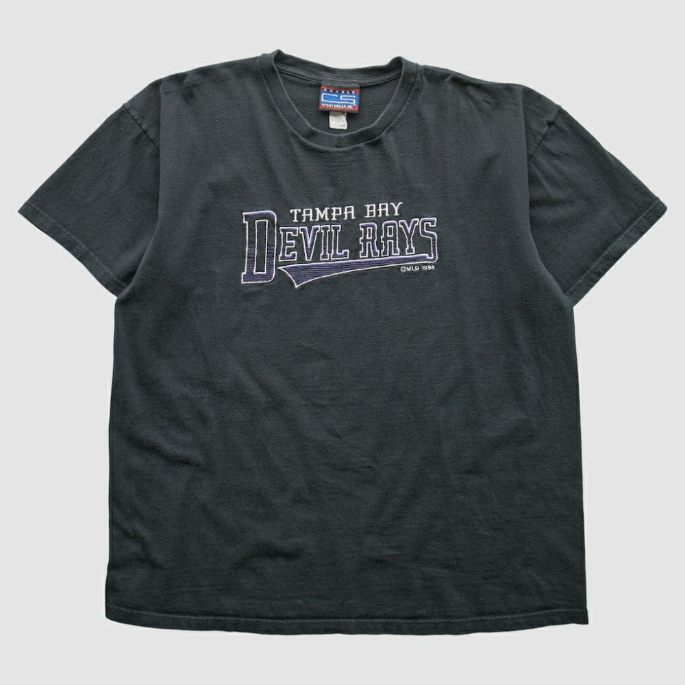 Tampa Bay Rays 1998 T-Shirt - Black - XVintage - Fanatics Lifestyle