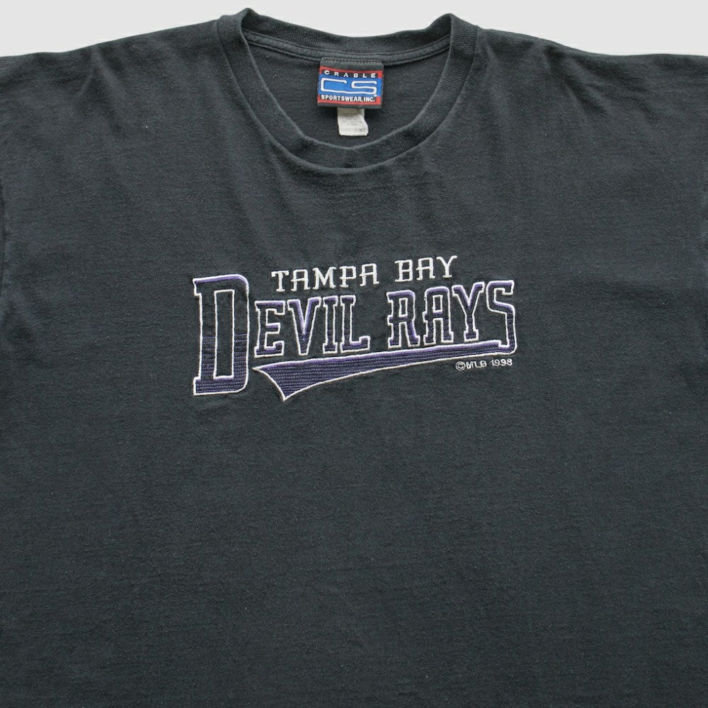Tampa Bay Rays 1998 T-Shirt - Black - XVintage - Fanatics Lifestyle
