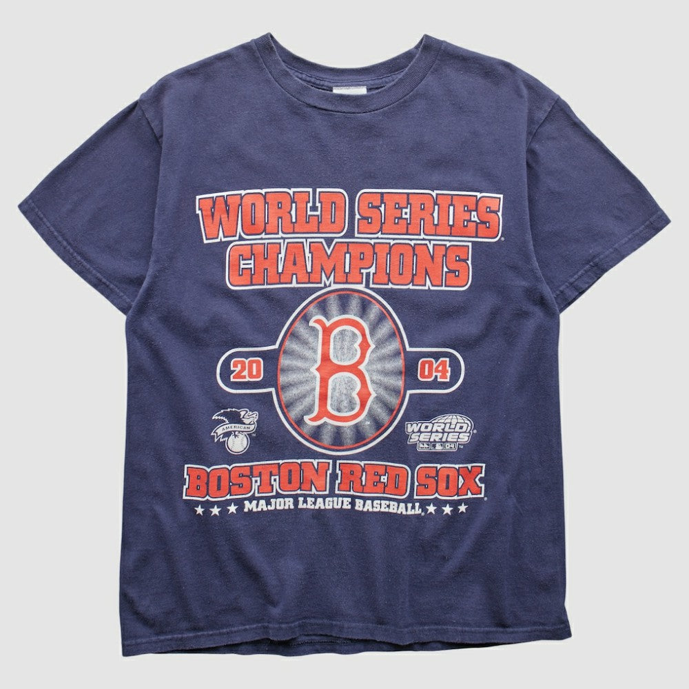 Boston Red Sox Dynasty 2004 T-Shirt - Navy - Vintage - Fanatics on Sale