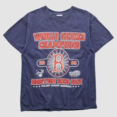 Boston Red Sox Dynasty 2004 T-Shirt - Navy - Vintage - Fanatics on Sale