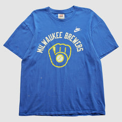 Milwaukee Brewers Nike 2000s T-Shirt - Blue - Vintage - Nike Lifestyle