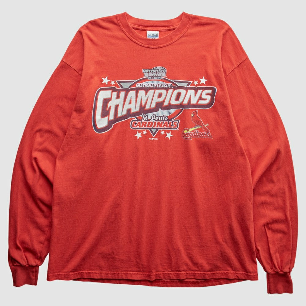 St. Louis Cardinals 2004 T-Shirt - Red - XVintage - Fanatics Lifestyle