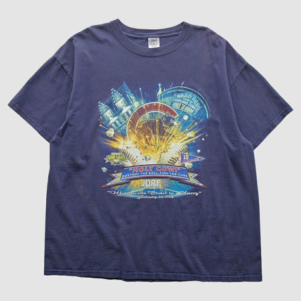Chicago Cubs 2004 T-Shirt - Navy - 2XVintage - Fanatics Sale