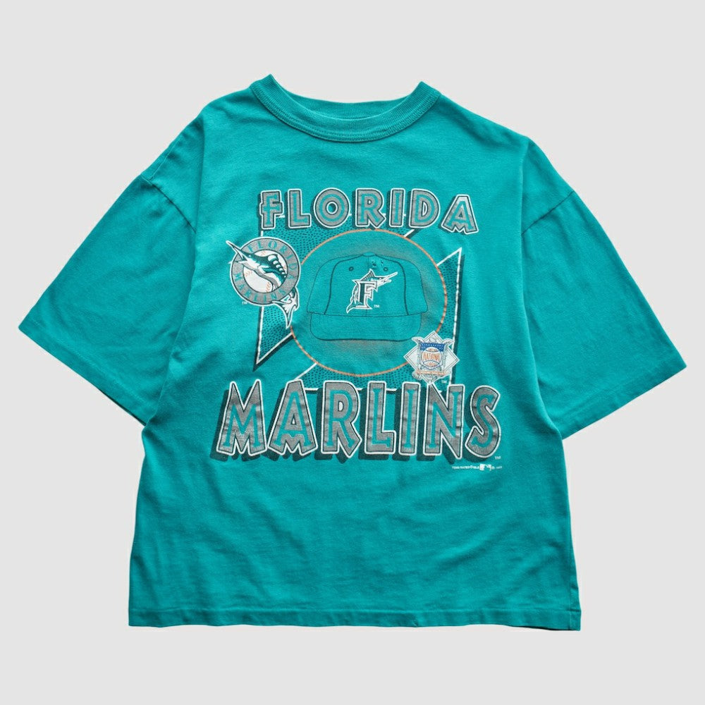 Miami Marlins Team Rated 1993 T-Shirt - Teal - XVintage - Fanatics Online