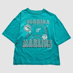 Miami Marlins Team Rated 1993 T-Shirt - Teal - XVintage - Fanatics Online