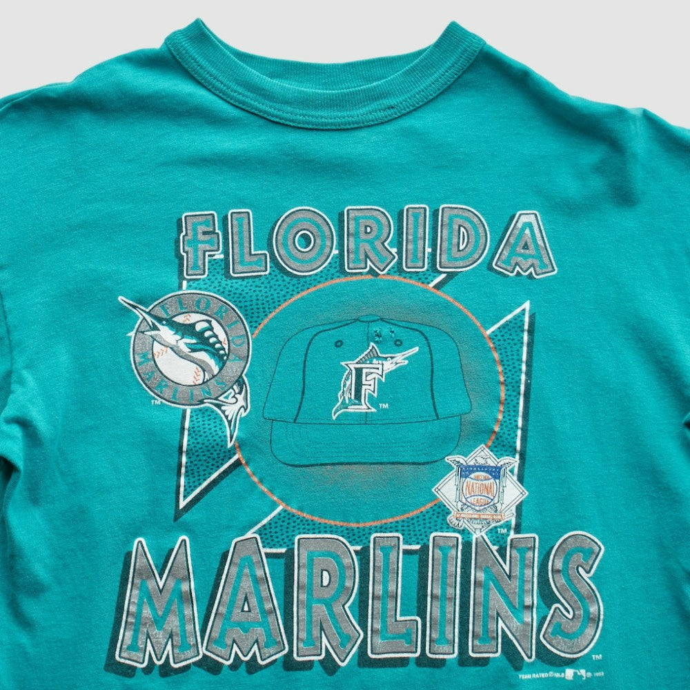 Miami Marlins Team Rated 1993 T-Shirt - Teal - XVintage - Fanatics Online