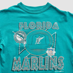 Miami Marlins Team Rated 1993 T-Shirt - Teal - XVintage - Fanatics Online