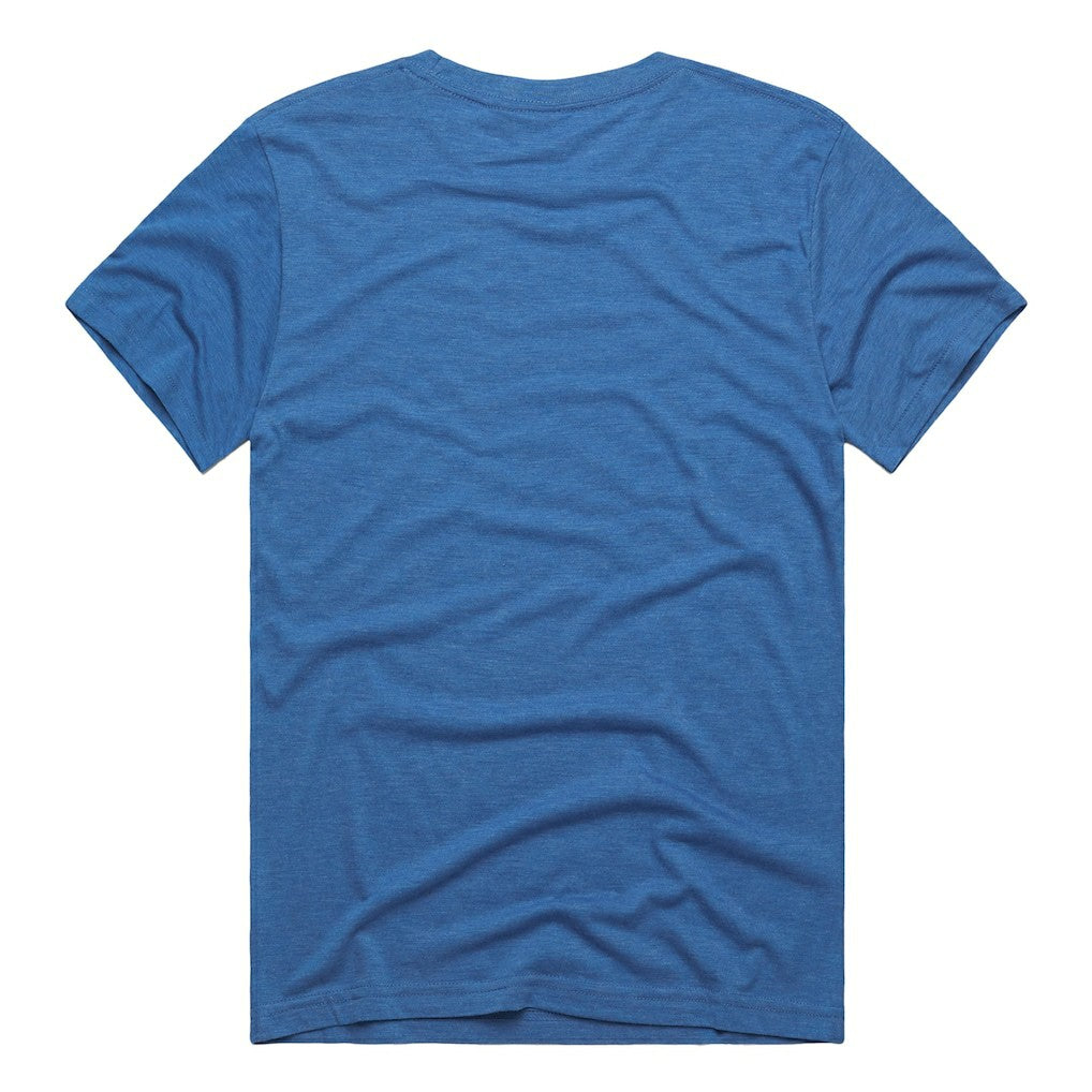 Lawrence Taylor New York Giants Homage Unisex NFL Topps Trading Card Tri-Blend T-Shirt Royal