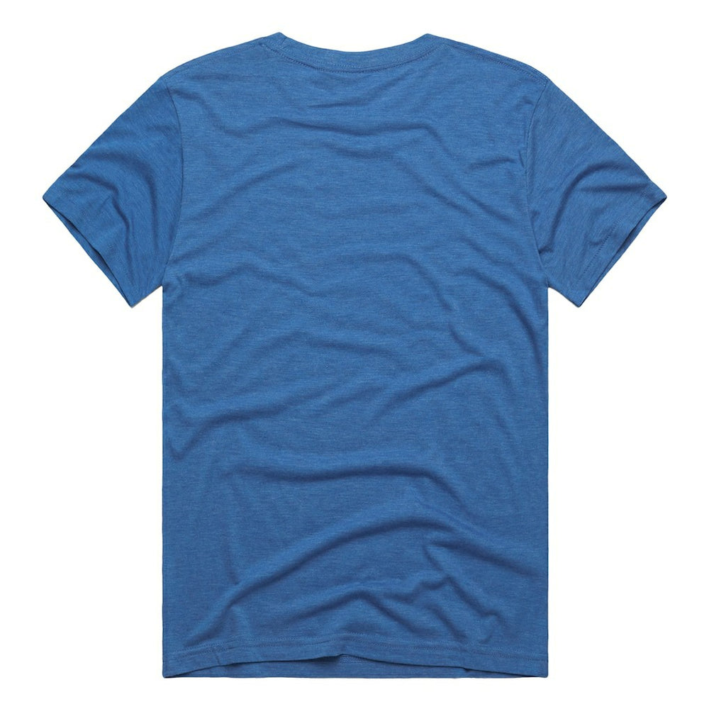 Lawrence Taylor New York Giants Homage Unisex NFL Topps Trading Card Tri-Blend T-Shirt Royal