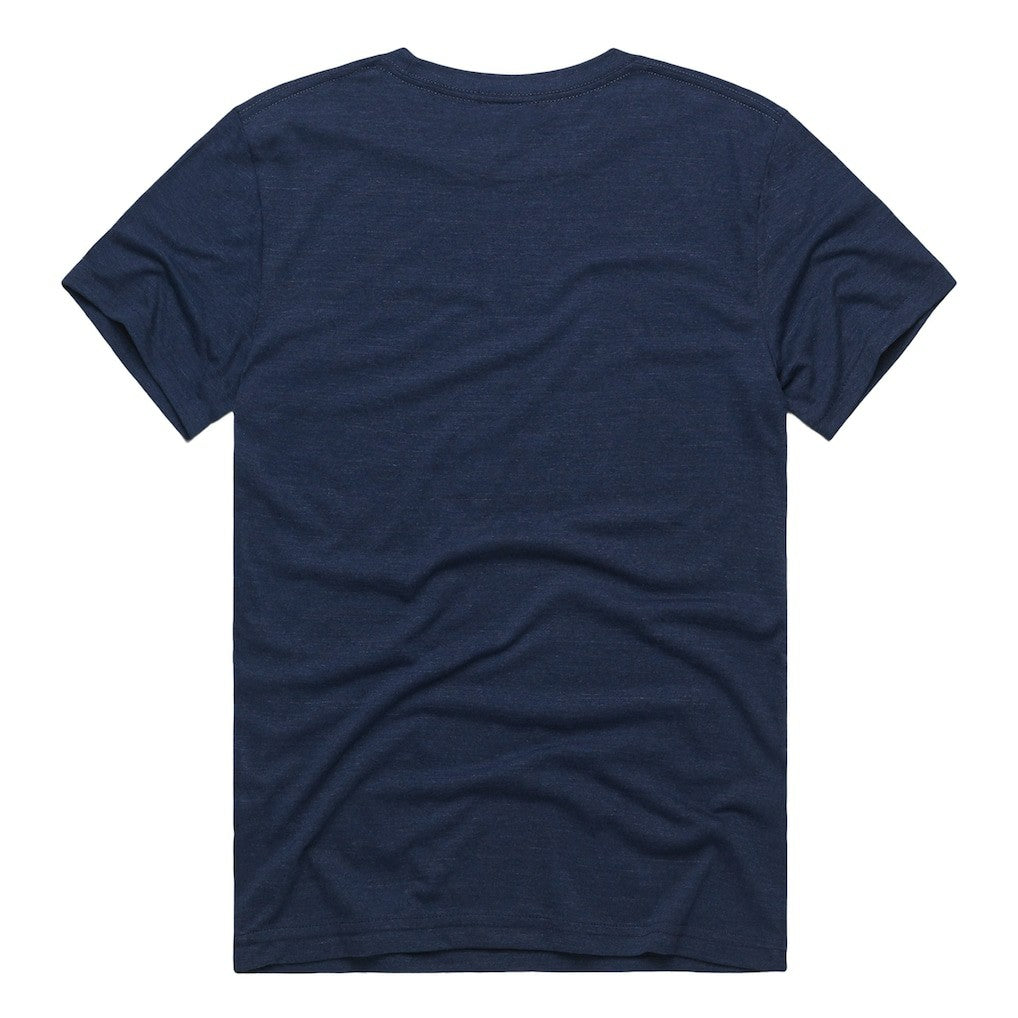 Emmitt Smith Dallas Cowboys Homage Unisex NFL Topps Trading Card Tri-Blend T-Shirt Navy