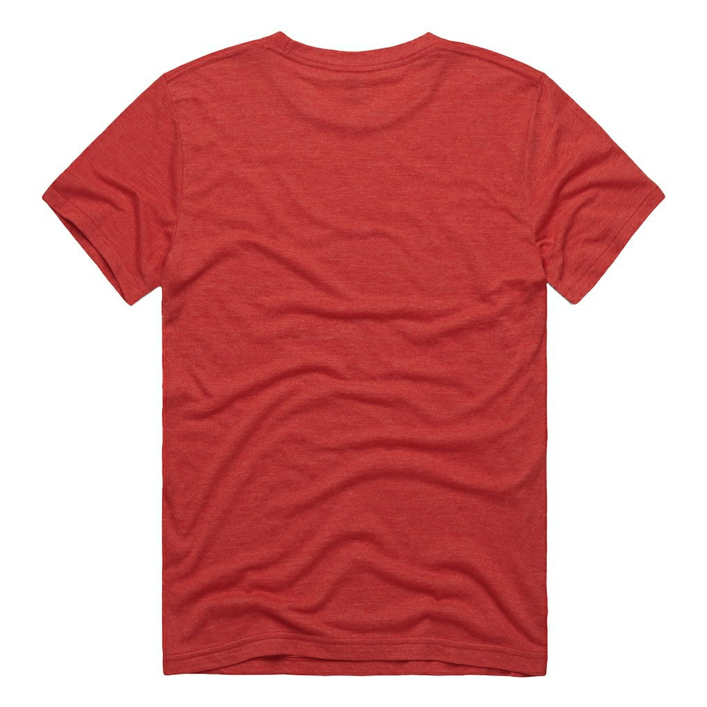 Derrick Thomas Kansas City Chiefs Homage Unisex NFL Topps Trading Card Tri-Blend T-Shirt Red