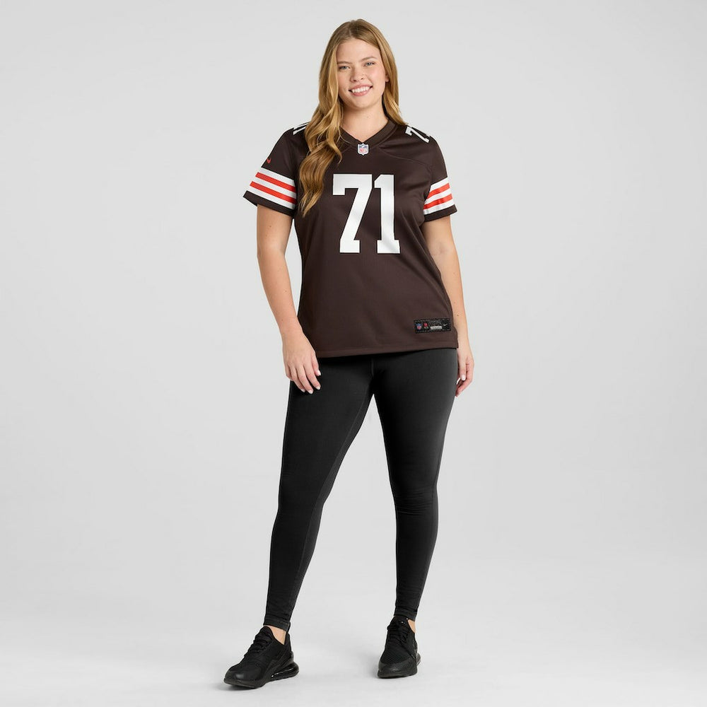 Nike Cornelius Lucas Cleveland Browns Women's Team Game Jersey Brown