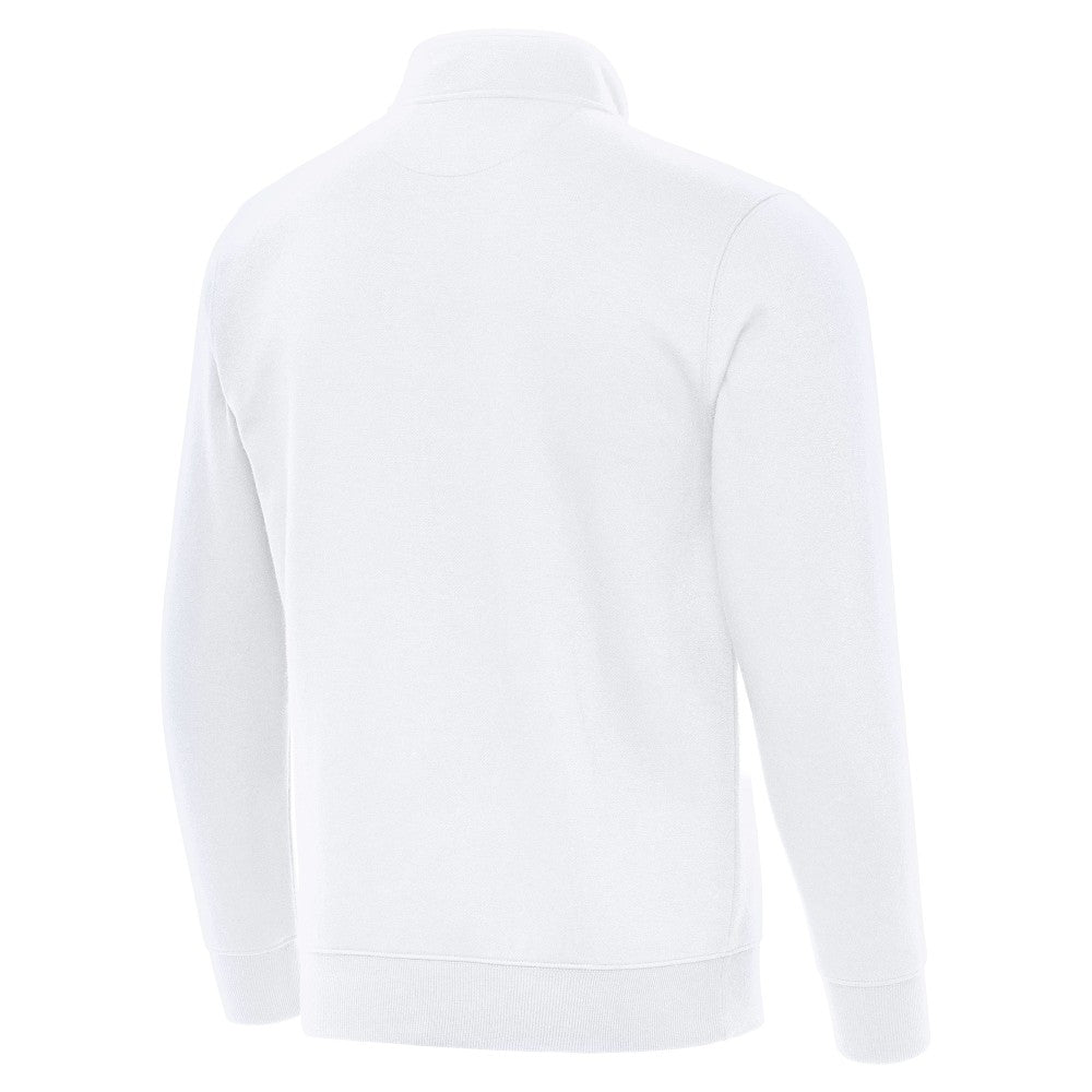 France National Team Antigua Landslide Quarter-Zip Pullover White