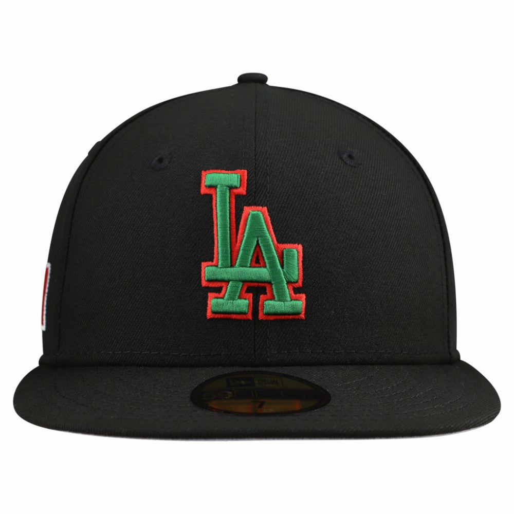 Los Angeles Dodgers New Era Mexico 59FIFTY Fitted Hat - Black - New Era Lifestyle