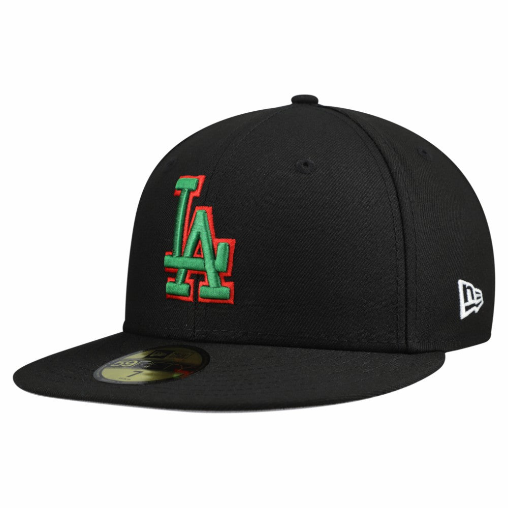 Los Angeles Dodgers New Era Mexico 59FIFTY Fitted Hat - Black - New Era Lifestyle