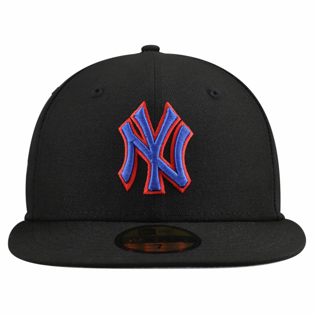 New York Yankees New Era Dominican Republic 59FIFTY Fitted Hat - Black - New Era Discount