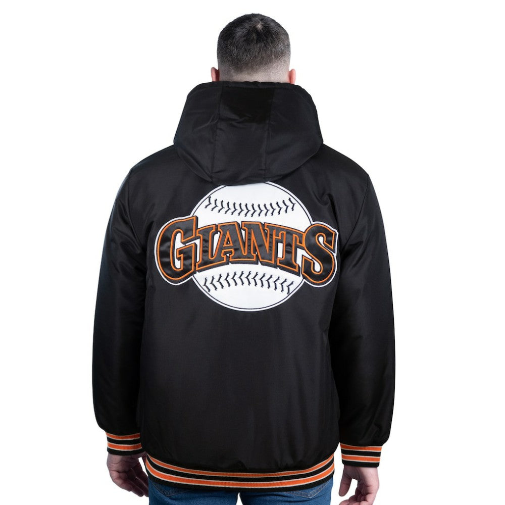 San Francisco Giants Starter Pro Polyfilled Full-Zip Jacket - Black - MLB on Sale