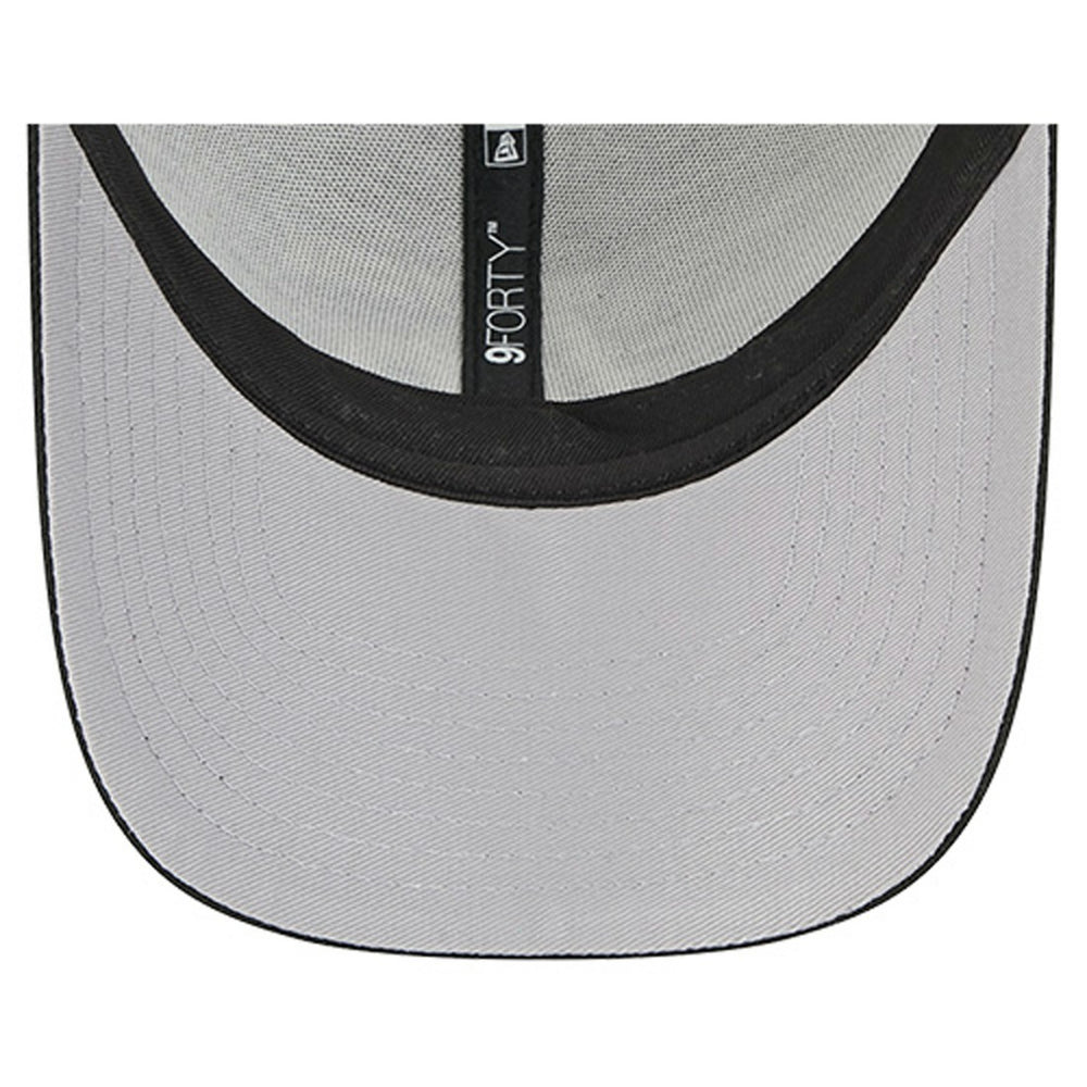 New York Jets New Era Apple Trucker 9FORTY Adjustable Hat Black