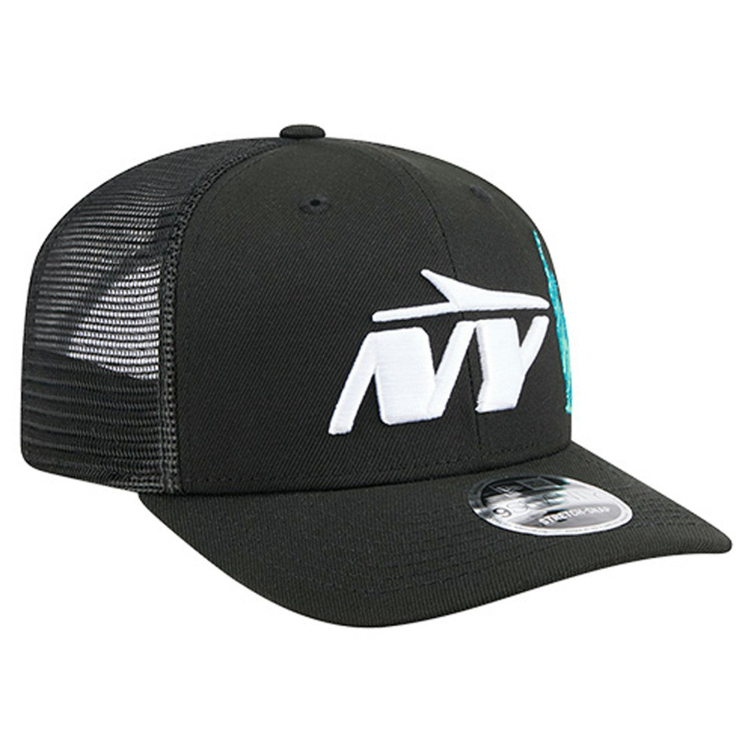 New York Jets New Era Liberty 9SEVENTY Adjustable Trucker Hat Black