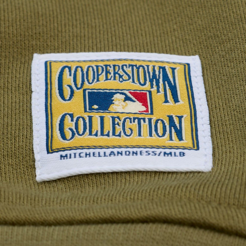 Atlanta Braves Mitchell & Ness Women's Oversized Crewneck Sweatshirt - Olive - Mitchell & Ness Sale