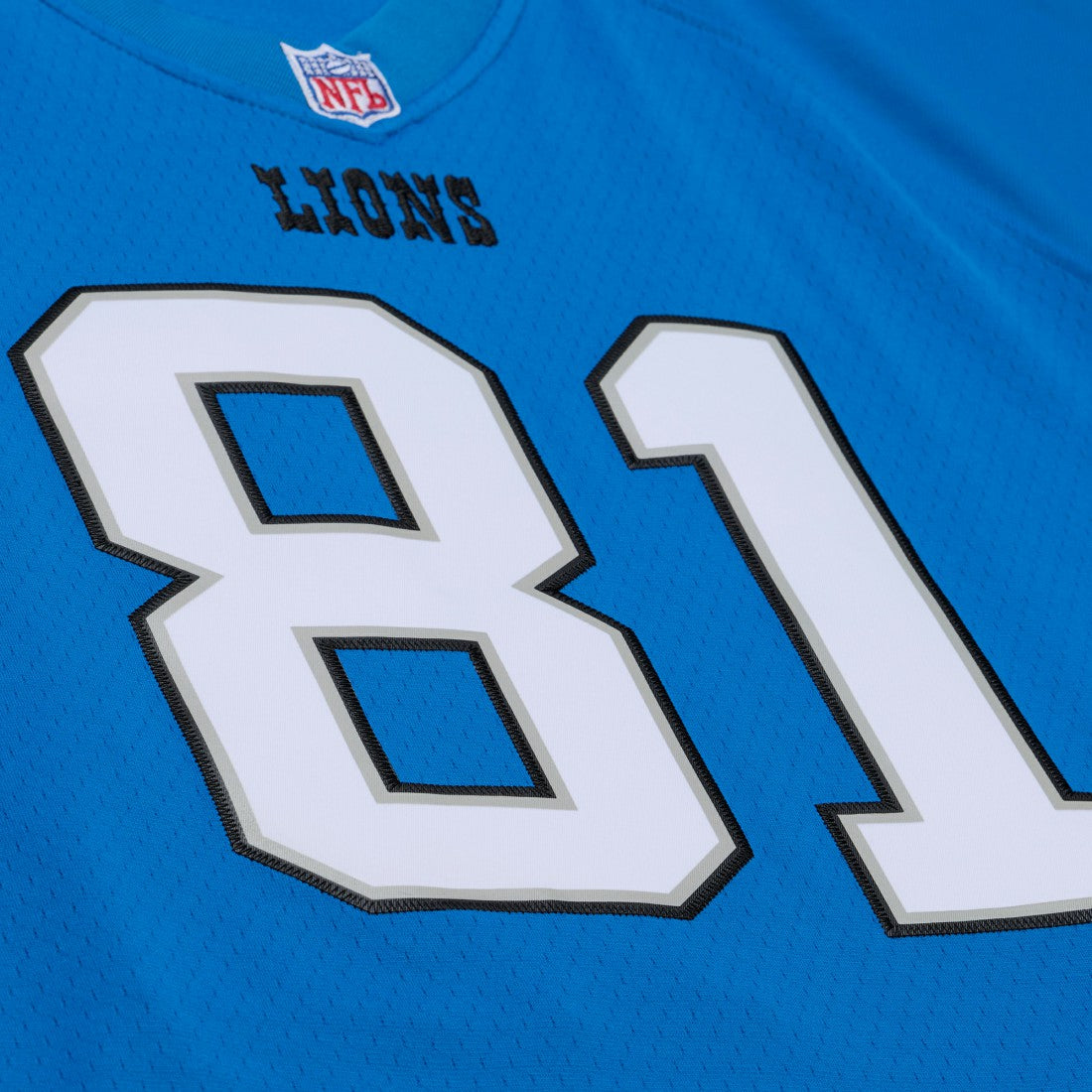Mitchell & Ness Calvin Johnson Detroit Lions x Golf Wang Unisex 2007 Legacy Fashion Jersey Blue