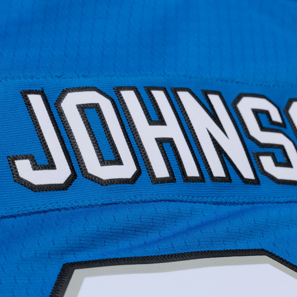 Mitchell & Ness Calvin Johnson Detroit Lions x Golf Wang Unisex 2007 Legacy Fashion Jersey Blue