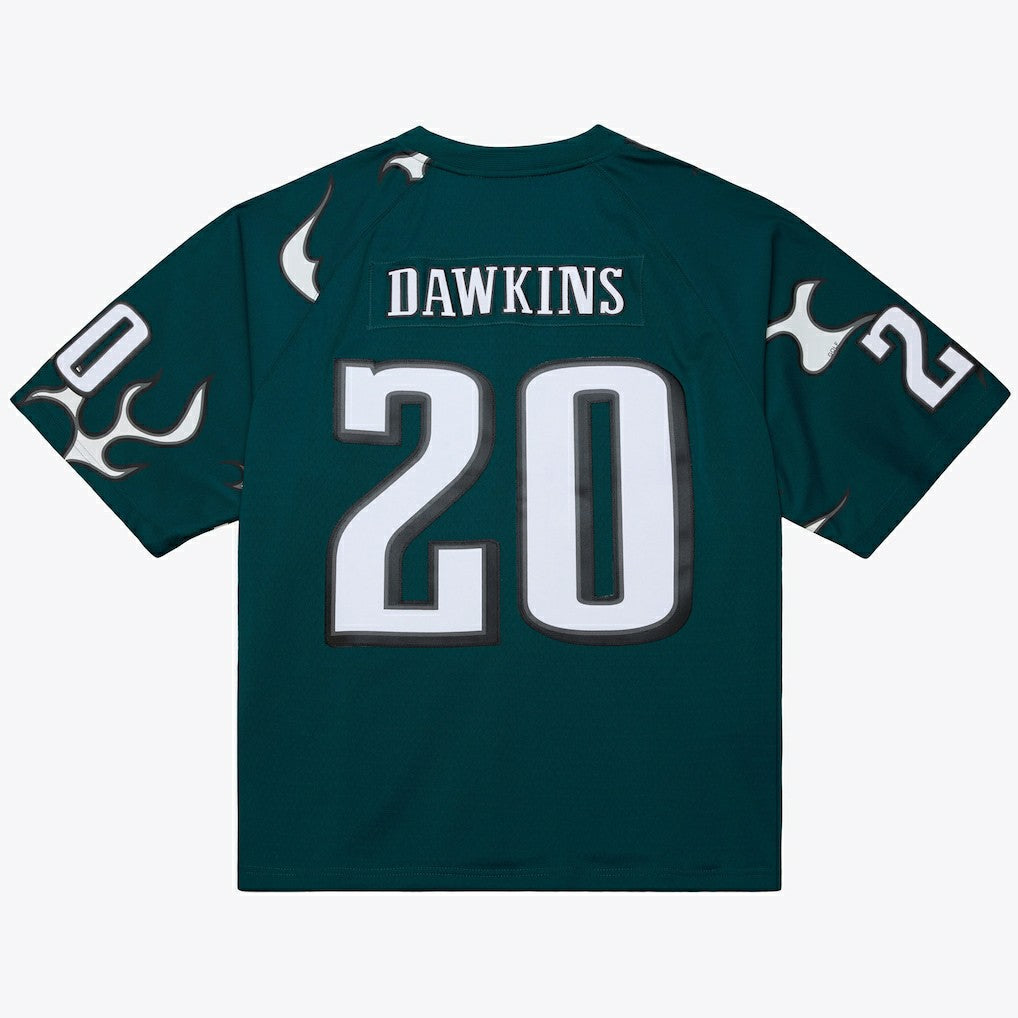 Mitchell & Ness Brian Dawkins Philadelphia Eagles x Golf Wang Unisex 1996 Legacy Fashion Jersey Midnight Green