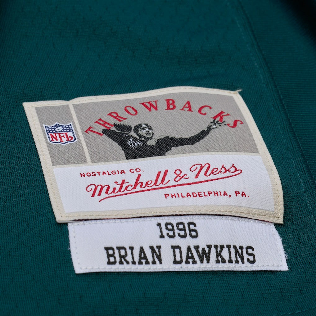 Mitchell & Ness Brian Dawkins Philadelphia Eagles x Golf Wang Unisex 1996 Legacy Fashion Jersey Midnight Green
