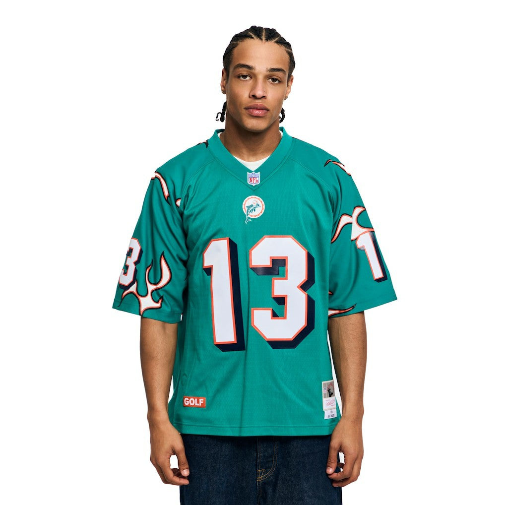 Mitchell & Ness Dan Marino Miami Dolphins x Golf Wang Unisex 1984 Legacy Fashion Jersey Aqua