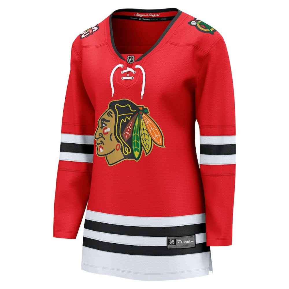 Chicago Blackhawks Fanatics Women's Centennial Breakaway Jersey - Red - NHL 203376747